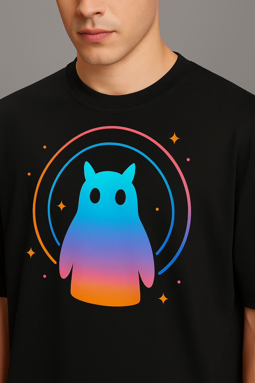 Minimalist Celestial Guardian
