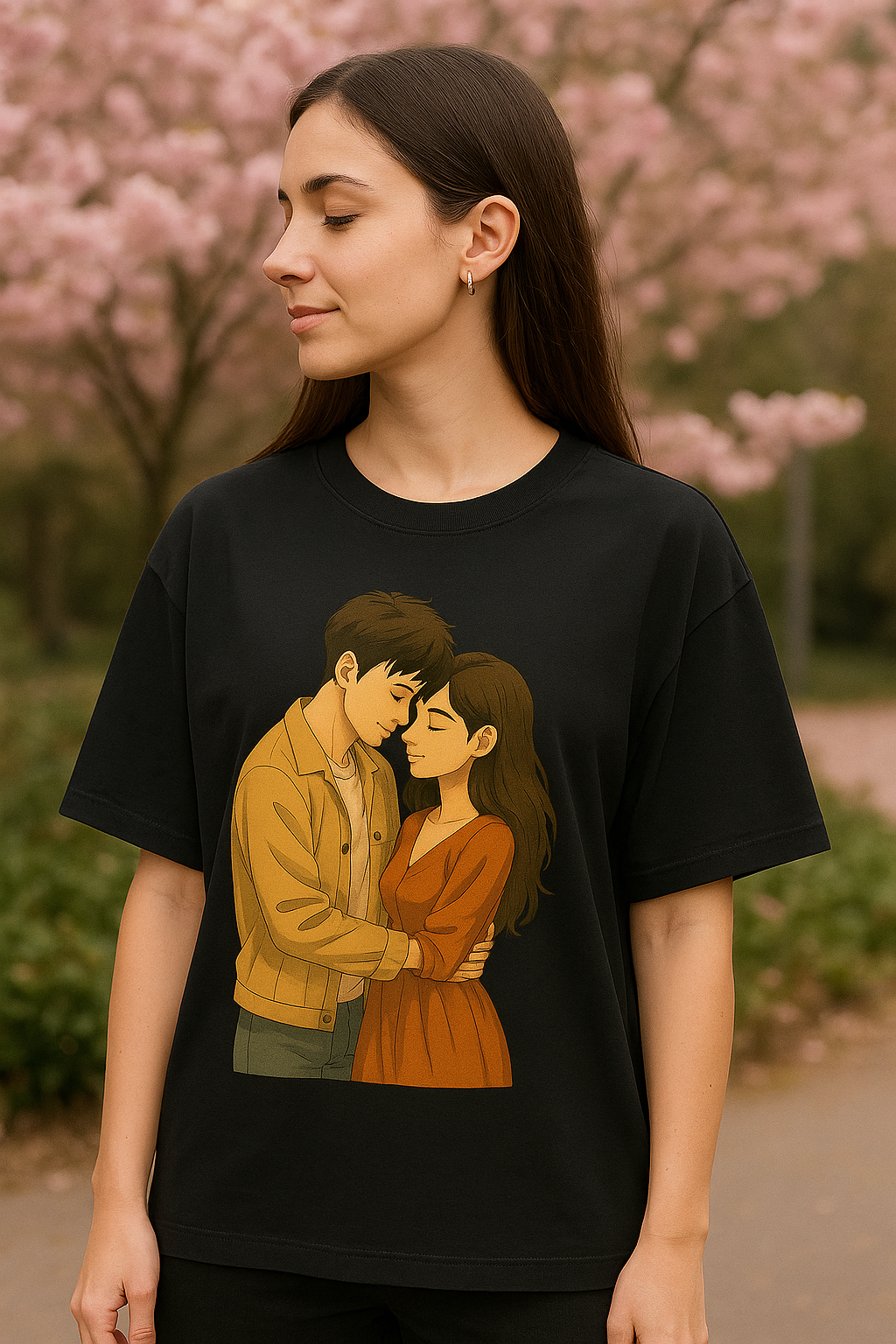 Insta Viral Ghibli T-Shirt – Upload Your Photo & Wear It