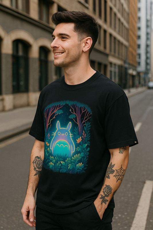 Neon Guardian of the Night