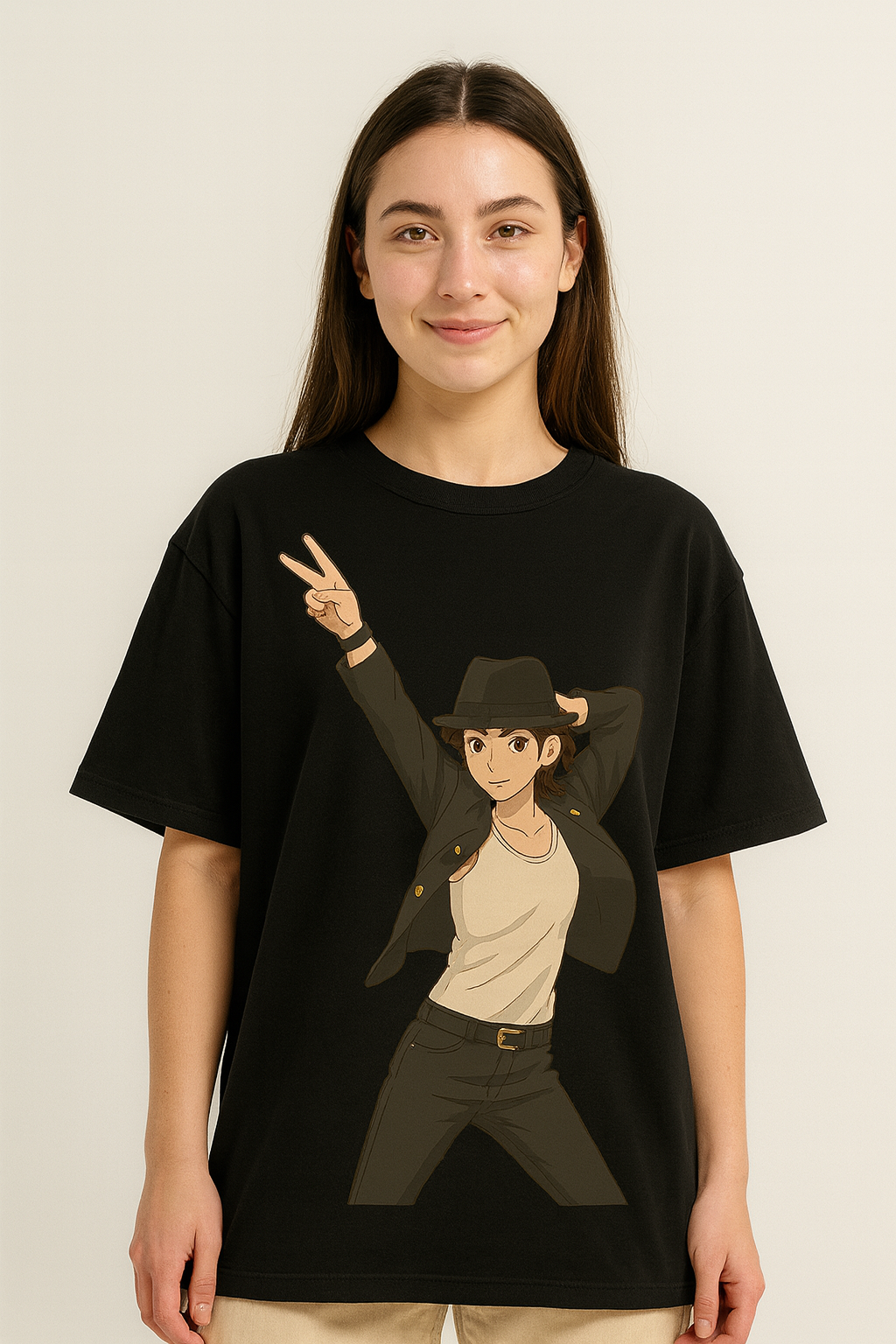 Insta Viral Ghibli T-Shirt – Upload Your Photo & Wear It