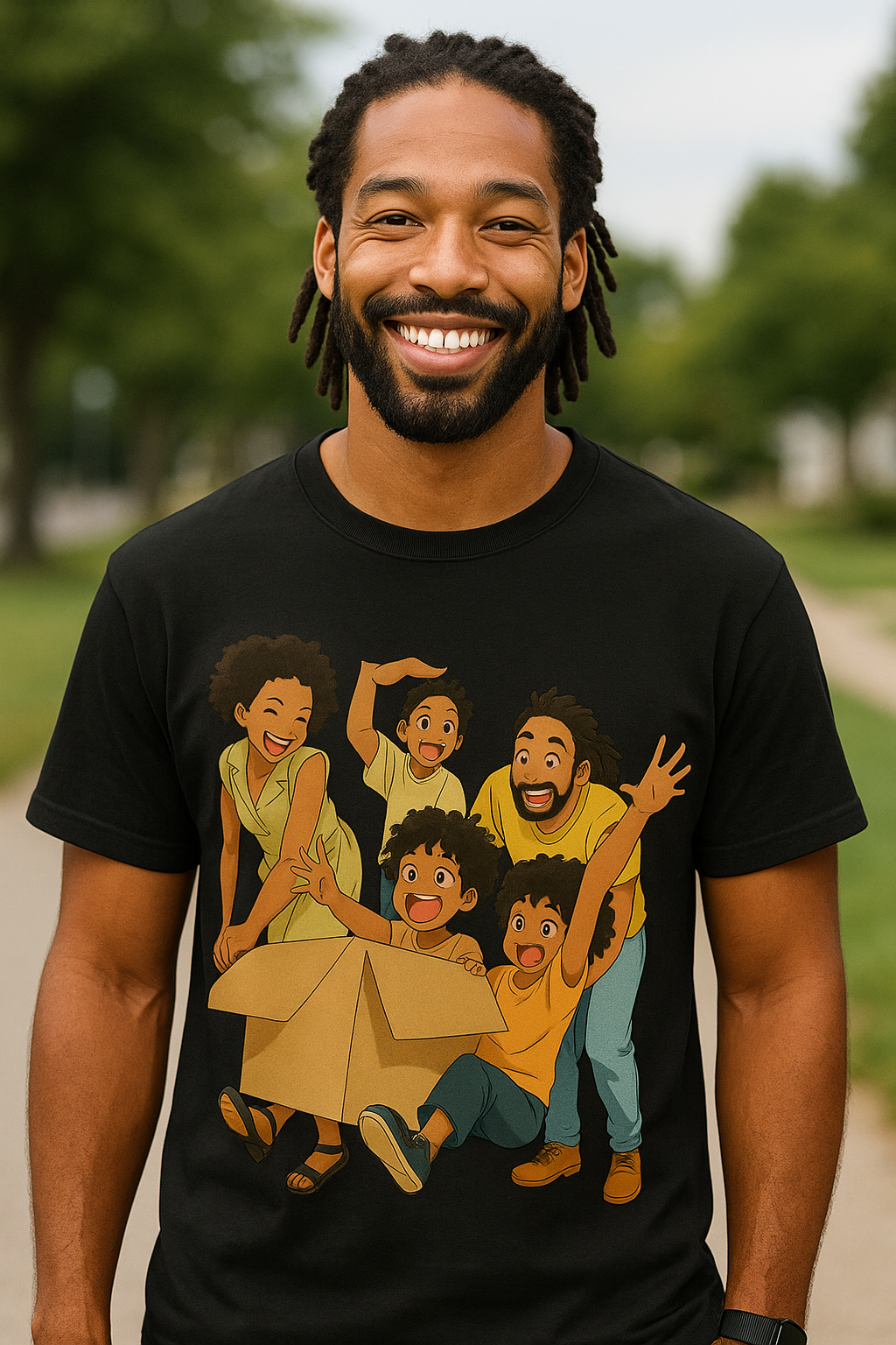 Insta Viral Ghibli T-Shirt – Upload Your Photo & Wear It